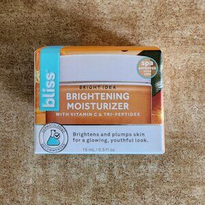 Bliss Bright Idea Brightening Moisturizer Vitamin C & Tri-Peptides .5 fl oz
